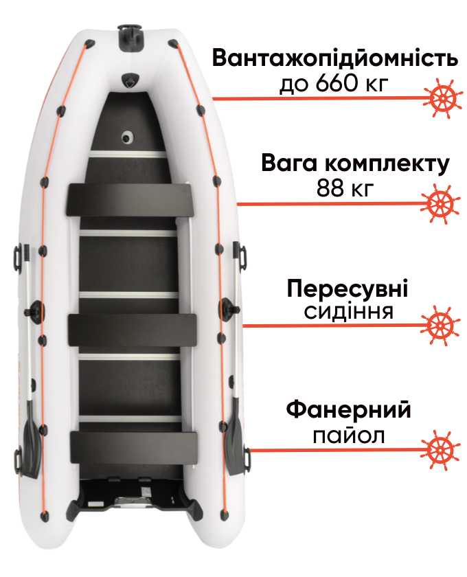 Kolibri KM-400DSL з фанерним пайолом 